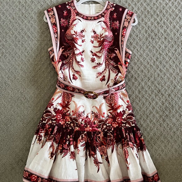 Zimmermann Dresses & Skirts - Zimmermann Red and White Mini Dress